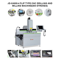 Routeur CNC à profilé JD-XA800-4 avec déplacement de 800 mm, système graphique Jingke (Taïwan), prise en charge de l'importation de fichiers DXF NC pour le traitement des cadres de fenêtres