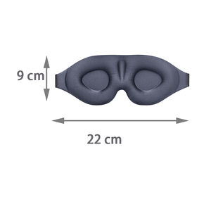 หน้ากากปิดตา EVA แบบปิดแสงสำหรับการนอนหลับ พร้อมสายรัดปรับได้ - Product Image 2