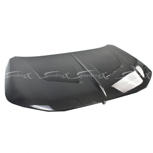 CUSTOMIZE SPX-SC STYLE CARBON FIBER <strong>ENGINE</strong> HOOD BONNET for 2021-2022 HONDA CIVIC X 11TH GEN - Product Image 2