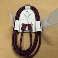 Kabel Pengisi Daya Ponsel Tahan Lama 1M Anyaman Kepang untuk iPhone 15 16 17 18 Paket Pengisian Cepat 60W PD Tipe C ke Tipe C