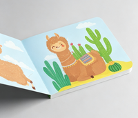 Impression à la demande de livres cartonnés écologiques de haute qualité pour l'exportation, avec marque et logo personnalisés, pour livres pour enfants