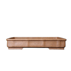 Maceta Rectangular de Zisha, Cocida al Horno, con Base Inclinada, de Arcilla Auténtica Yixing, Hecha a Mano, para Bonsái de Mesa, Maceta Poco Profunda, de Maestro Artesano - Product Image 5