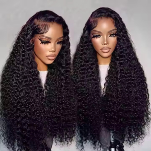 Perruques en cheveux cambodgiens bruts, perruques en dentelle frontale HD sans colle en cheveux cambodgiens bruts, perruque en cheveux humains alignés sur la cuticule en cheveux cambodgiens bruts - Product Image 3