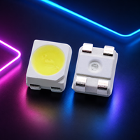 WS2812B/SK6812 3528 Puce LED Pixel Blanche à Faible Consommation, LED SMD Intelligente pour Éclairage Ambiant Intérieur Automobile, Fabricant OEM