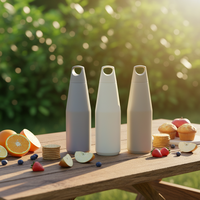 Nuevos Productos Relacionados con el Agua 2026, Botella de Agua de 580 ml y 1080 ml, Vaso Térmico de Acero Inoxidable con Asa, a Prueba de Fugas
