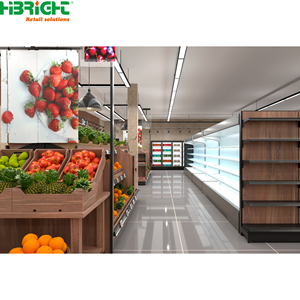 Conception d'intérieur de magasin de détail de luxe sur mesure, aménagement de boutique en bois MDF et métal, décoration, agencement complet du magasin, présentoirs - Product Image 4