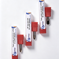 EW5520LB-4F Fraiseurs à queue maître-esclave en acier au carbure de qualité supérieure pour machine à clés, jeu d'outils de serrurier