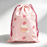 Sac à cordon personnalisé avec motif café, réutilisable, pochette pour café, école, événements sportifs, rangement quotidien, emballage cadeau de vacances