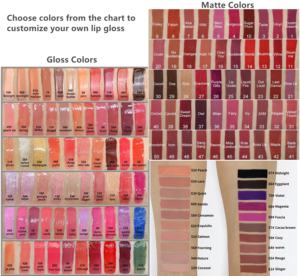 Lucidalabbra Private Label rossetto liquido vegano lucidalabbra opaco con luce a Led e specchio - Product Image 3