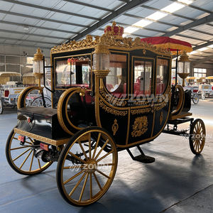 Transport de fête de mariage à 4 roues à cheval royal de meilleure qualité pour 4-6 personnes - Product Image 2