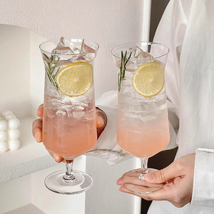 Logo personnalisé tasse <span class=keywords><strong>Mojito</strong></span> bouche inversée <span class=keywords><strong>avec</strong></span> <span class=keywords><strong>paille</strong></span> ouragan boisson gobelet cocktail <span class=keywords><strong>verre</strong></span> à vin - Product Image 5