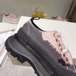 รองเท้าผ้าใบลำลองแบบผูกเชือก Alexander Gradient Fabric Upper Chunky Platform Mc สำหรับใส่เดินเล่นและใส่ในชีวิตประจำวัน Queen - Product Image 5