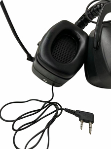 Chuyên nghiệp nặng ABS Vật liệu Walkie-Talkie earmuffs được xây dựng trong hai chiều đài phát thanh bảo vệ thính giác tai nghe - Product Image 6