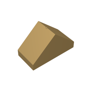 [Gobricks] GDS-D176 Ladrillo de Doble Cara Inclinado al por Mayor, Ladrillos Grandes para Construcción, Teja de Techo Inclinada a 45 Grados, Piezas de Bloques de Construcción Grandes - Product Image 3