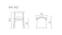 Chaise de salle à manger moderne en bois de frêne massif avec bras, couleur noyer imprimée, nouveau design, mobilier de salle à manger et de restaurant