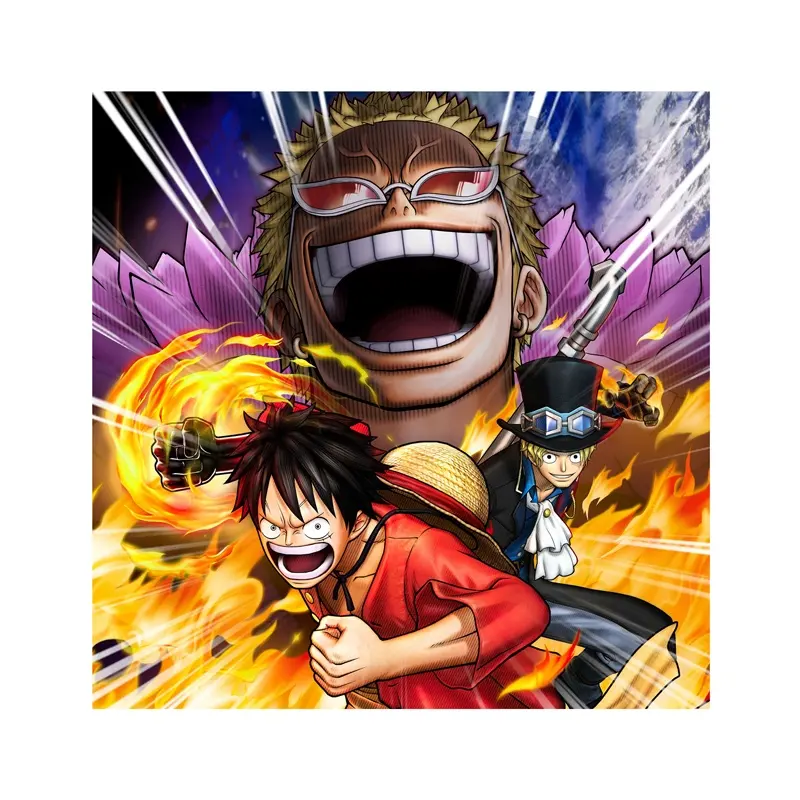 Cartaz de impressão lenticular do anime 3d, estilo japonês