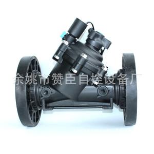 Válvula Solenoide de Plástico de 2 Pulgadas con Brida y Rosca Interna para Control de Agua de Riego - Product Image 3