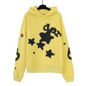 Sweat-shirts à capuche pour hommes en coton de qualité supérieure, 420g, vente en gros d'usine, streetwear, sweats à capuche lourds de créateur pour hommes - Product Image 1