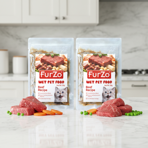 <span class=keywords><strong>อาหาร</strong></span>แมวเปียกธรรมชาติ ส่วนผสมจำกัด ไม่มีธัญพืช โปรตีนสูง เนื้อวัว เป็ด นกพิราบ ไก่ ขนมแมวเพื่อสุขภาพผิวหนัง - Product Image 1