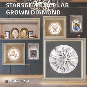 Diamantes Sueltos Cultivados en Laboratorio VVS2 de Primera Calidad, Corte Brillante Redondo, Color D, para Diseños de Joyería Personalizados, Fabricación Profesional de Joyas, Jewelux - Product Image 2