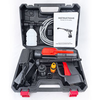 Nettoyeur de voiture électrique portable, nettoyeur haute pression, pompe à eau haute pression, batterie au lithium, mini lave-auto, pistolet de lavage de voiture