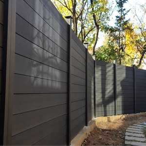 WPC vườn ngoài trời thanh tấm riêng tư an ninh hàng rào tấm cho hồ bơi nhà hợp kim nhôm chân hàng rào - Product Image 4