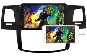 <span class=keywords><strong>Autoradio</strong></span> Android <span class=keywords><strong>2</strong></span> <span class=keywords><strong>Din</strong></span> 9 Pouces, Lecteur DVD pour Toyota Fortuner Hilux 2007 2008 2012 2014 2015, avec Appel Téléphonique Mains Libres - Product Image 3