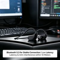Écouteurs sportifs sans fil Huizon Y15 Bluetooth 5.3 intra-auriculaires, étanches IP68, autonomie longue durée 280 mAh, charge Type-C, prise en charge OEM ODM