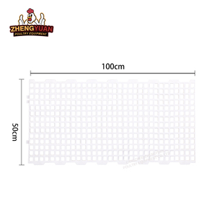 Suministro de fábrica, piso de malla para gallinero, piso de listones de pollo de plástico para granja avícola y placa de estiércol de fuga de Gallinero - Product Image 5