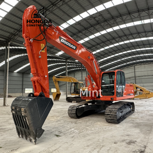 Doosan DX225 22 tonnes d'occasion sur chenilles pour excavatrice hydraulique d'occasion sur chenilles - Product Image 1