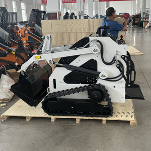 Free Shipping CE/EPA Skid Steer Loader Mini Skid Steer Small Garden Loader Track Mini Skid Steer Loader for Sale - Product Image 4