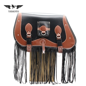 Pour <span class=keywords><strong>Kawasaki</strong></span> Vulcan S Honda Harley Sportster XL Cafe Racer Classic pièces de <span class=keywords><strong>moto</strong></span> arrière sac de selle latéral rangement de bagages - Product Image 5