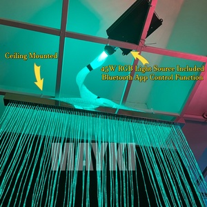 Cortina de Fibra Óptica Interactiva para Educación Especial, Cortina de Fibra Óptica con Cambio de Color, Equipo Sensorial LED para Autismo - Product Image 4