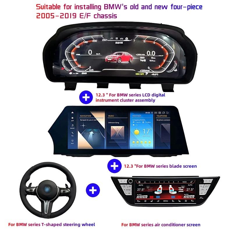 Pour les accessoires spéciaux de BMW quatre en un