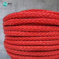 Cordage marin à bas prix, 8 ou 12 brins, 100% fibre UHMWPE, corde épaisse, corde marine, cordage de remorquage pour bateaux vintage, 50T