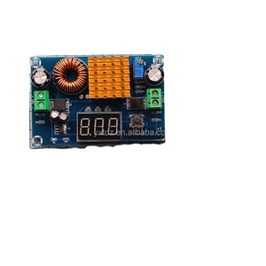 TOPCUS 5A XH-M411 5V-45V Boost Module Digital Voltmeter DC-DC <b>Step</b> Up Module Boost Converter <b>Board</b> - Product Image 4