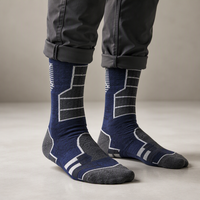 Chaussettes de ski en laine mérinos haute performance pour les aventures par temps froid