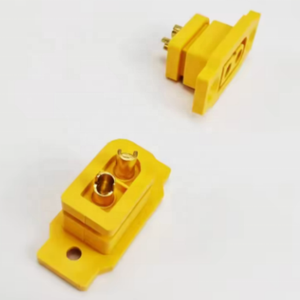 หัวต่อ XT60E-F ตัวเมีย ชุบทอง/ทองเหลือง ชุบด้วยนิกเกิล สำหรับเชื่อมต่อแบตเตอรี่ - Product Image 4