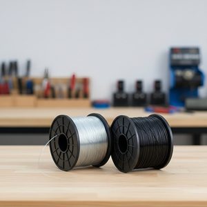 Chengye Garden Wiring PE Plastic Coated Steel <b>Wire</b> White Black 168 For Greenhouse Agriculture <b>Trellis</b> Shade Net Hanging Rope - Product Image 1