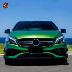 Kit Carrozzeria Stile A45 W176 per <span class=keywords><strong>Mercedes</strong></span> <span class=keywords><strong>Benz</strong></span> Classe <span class=keywords><strong>A</strong></span> W176 2012 2013 <span class=keywords><strong>2014</strong></span> 2015 2016 2020 Paraurti Anteriore Posteriore Minigonne Laterali Kit Corpo Vettura - Product Image 5