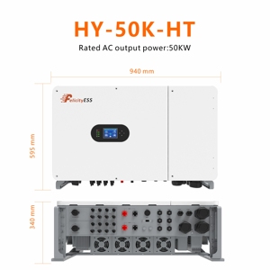 Sistema Solar Híbrido Felicitysolar de Alta Frecuencia, Conexión a Red/Aislada, Onda Sinusoidal Pura, 50KW, 100kw, 150kw - Product Image 3