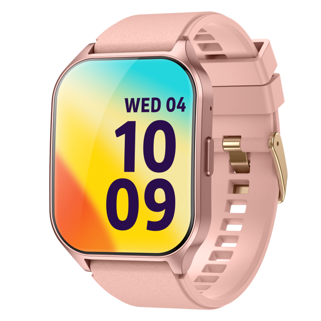 BT Call Smart Watch 2.06-inch AMOLED Screen Always-on Display Music Player Heart Rate Monitor Phone Calling Sport Watch