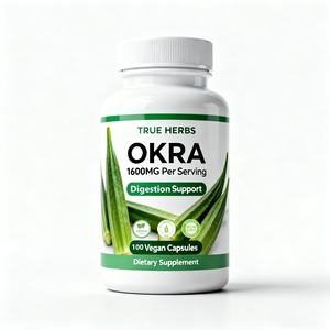 Suplementos Herbales OEM ODM, Apoyo a la Digestión Saludable, Suplemento Alimenticio, Cápsulas de Okra Herbal - Product Image 1