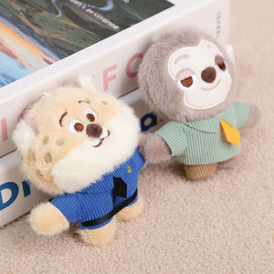 Llaveros de Peluche Adorables de Dibujos Animados de <span class=keywords><strong>Crazy</strong></span> <span class=keywords><strong>Zoo</strong></span>, Juguetes de Peluche y Accesorios de Moda para Bolsos para Niñas, ¡Venta Caliente! - Product Image 3