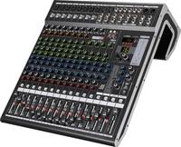 Console de mixage professionnelle 16 canaux NP16X-USB avec 24 DSP en deux groupes, boîtier en plastique et métal, fabriqué en Chine