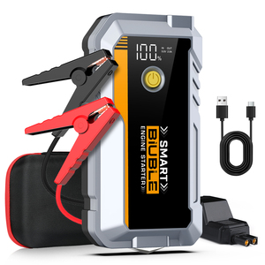 Démarreur de batterie de voiture portable 12V 3200A, booster d'urgence avec batterie externe, fabricant OEM, vente en gros - Product Image 1