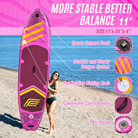 Entrepôt de l'UE Nouveau design Planche de surf Sup Stand Up Planche à pagaie gonflable Planche de surf avec logo personnalisé