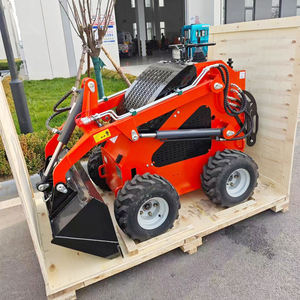 Nouveau Ce Epa Chine Fabricant <span class=keywords><strong>Mini</strong></span> chargeuses sur chenilles Moins cher Puissant Roue Minicargador Seau Jardin Skid Steer Loader - Product Image 3
