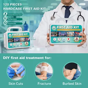 High Quality Wholesale Customized PP First Aid Box First Aid Kit First Aid Supplies For Home Outdoor Office