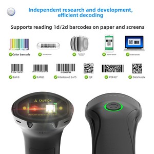 Escáner Inalámbrico Xinjiamei para Códigos <span class=keywords><strong>de</strong></span> Barras y Códigos QR, Velocidad <span class=keywords><strong>de</strong></span> Escaneo <span class=keywords><strong>de</strong></span> 500, Resolución <span class=keywords><strong>de</strong></span> 4mil, para Supermercados, <span class=keywords><strong>Farmacias</strong></span>, Pago en Caja - Product Image 4